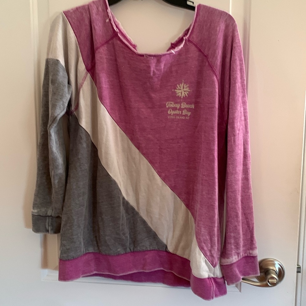 MV Sport Tobay Beach Color Block Sweatshirt